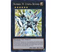 Yu-Gi-Oh! - Number 39: Utopia Beyond (NECH-EN095) - The New Challengers - 1st Edition - Super Rare