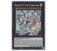 YU-GI-OH! Number 99: Utopia Dragonar - Secret Rare - 1st Edition - Collectible Card - Single Card - 1 Piece