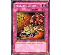 Yu-Gi-Oh! - Reckless Greed SD1 (SD1-EN025) - Structure Deck 1: Dragon's Roar - Unlimited Edition - Common by Yu-Gi-Oh!