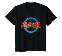 Yu-Gi-Oh! Ring Logo Gaming Apparel Battle Merch PAPL606 T-Shirt, Youth, Black, 2T