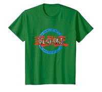 Yu-Gi-Oh! Ring Logo Gaming Apparel Battle Merch PAPL606 T-Shirt, Youth, Kelly Green, 2T