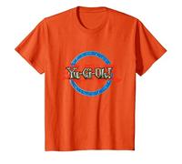 Yu-Gi-Oh! Ring Logo Gaming Apparel Battle Merch PAPL606 T-Shirt, Youth, Orange, 3T