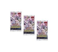 Yu-Gi-Oh Set of 3 Les Vaillants Fracasseurs playing card boosters, Multicolor