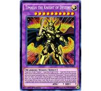 Yu-Gi-Oh! - Timaeus the Knight of Destiny (DRL2-EN001) - Dragons of Legend 2 - 1st Edition - Secret Rare