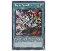YU-GI-OH! Toon Page-Flip - BLCR-EN068 - Secret Rare - 1st Edition - Collectible Card - 1 Piece