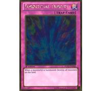 Yu-Gi-Oh! - Torrential Tribute (PGLD-EN060) - Premium Gold - 1st Edition - Gold Rare