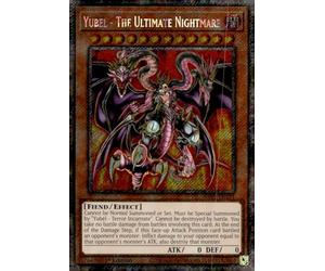 YU-GI-OH! - Yubel - The Ultimate Nightmare (Platinum Secret Rare) - RA03-EN191 - 1st Edition - 1 Count - Card - Collectible Card - Fantasy - 2003