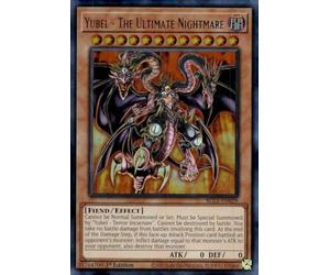 YU-GI-OH! - Yubel - The Ultimate Nightmare (Silver) - BLC1-EN029 - Ultra Rare - 1st Edition - Trading Card Game Single - Collectible Card - 1 Piece