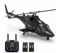 YU Xiang Air-Wolf GPS RC Helicopter with Auto Return, F02S 1/34 Scale 8CH Smart 6G Flybarless Simulation RC Helicopter with LIDAR-TOF Altitude Hold & Optical Flow Positioning