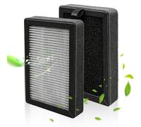 Yuaerbuo 2 Pack Replacement for Levoit Air Purifier Filter Compatible with LV-H128/LV-H13EU, Hepa Filter and Activated Carbon 3-Stage Compatible with LV-H128-RF/LV-H13EU-RF