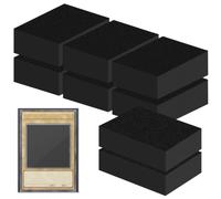 Yuaerbuo 400 Counts Card Sleeves Black, 66 x 91mm Exact Fit Card Sleeves Soft Penny Cards Sleeve Standard Size Protectors for TCG, Sports Cards, MTG, Game Cards