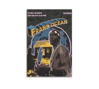 Yuagaiou Frank Poster Ocean Music Vintage Comics Music Posters for Room Aesthetic Canvas Wall Art Bedroom Decor12x18inch(30x45cm)