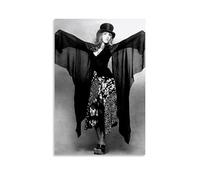 Yuames Vintage Stevie Poster Nicks Music Music Posters for Room Aesthetic Canvas Wall Art Bedroom Decor16x24inch(40x60cm)