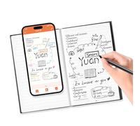 Yuan Smart Writing Set, Smart Notebook + Smart Pen, Digital Notebook, Real-time Sync for Digitizing, Storing APP you can add labels and share
