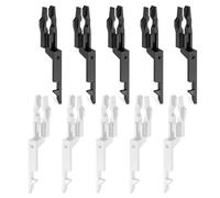Yuanchu 10 Pack Fire Alarm Test Key, Emergency Call Point Test Keys Safety Fire Alarm Key for Break Glass Switch Work for All Versions of Call Points(Black+White)