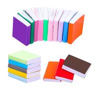 Yuanchu 40pcs Age 3+ Miniature Dollhouse Books - 1:12 Scale Mini Books for Doll House Decoration - Study Room, Bedroom, Library Scene Accessories