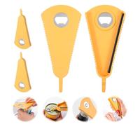 Yuanchu All-in-One Jar Opener Bottle Opener Ring Pull Can Opener, 2 Pcs Easy Jar Opener Multi Function Bottle Openers for Arthritic Hands Non-Slip Jar Openers for Arthritis Hands Weak Hands Elderly