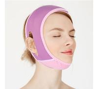 Yuanchu V Line Lifting Mask Chin Strap for Sleeping, Double Chin Eliminator, Jaw Exerciser, Jawline Shaper, Face Lift Device, Skin Care Tools Gift(Purple)