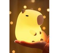 YuanDian Capybara Night Light - Adorable Gift for Women, Teen Girls, and Babies. Decorate Kids' Bedroom with Cute Silicone Capybara Nightlights - for Children and Toddlers