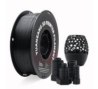 YUANEANG ABS 3D Printer Filament 1.75mm Black, 1kg Spool, Strong & Durable ABS Material, High Heat Resistance, Low Warping, ±0.03mm Precision, Ideal for Functional Parts, Enclosures