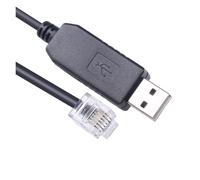 YUANFAHHH plc programming cable USB to RJ12 6P6C PLC Programming RS232 Serial Cable for DL05 DL06 DL105 DL205 D3-350 D4-450 D2-DSCBL(1.8m)