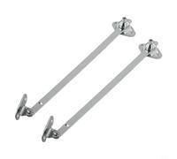 YUANGANG 2PCS Cabinet Cupboard Door Flap Stay Hinge Down Drop Lid Supports, Sliding Rail Drop Lids Supports(6inch)