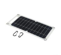YUANGANG Flexible Solar Panel, Lightweight Monocrystalline Solar Panel Photovoltaic Panels Outdoor Backpack Panels for Caravan Camper
