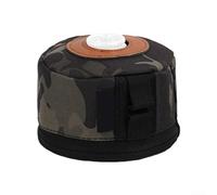 YUANGANG Gas Canister Cover, Outdoor Camping Gas Canister Protector Cover For 230G Flat Cylinder Tank, Camping Picnic Accessory, 11.5x7.5cm