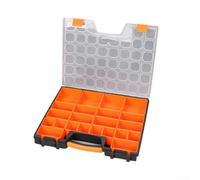 YUANGANG Part Storage Organizer With 22 Compartment Plastic Tool Box, Bin Screw Case Storage Organizer Compartments Organiser(22 Compartments)