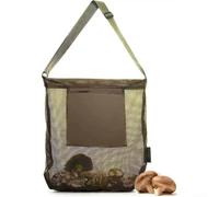 YUANGANG Sleek Outdoor Foraging Bag in Soft Mesh Material Featuring an Easy Access Pocket for Effortless Organization (Green)
