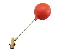 YUANGANG Water Tank Float Valve with Plastic Ball Switch Brass Float Valve Floating Ball Valve for Controling The Flow Rate and Water Level of The Water Tank(DN20)