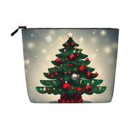 yuangjhop Christmas Gift Tree Fake Hemp Makeup Bag. Environmentally Friendly And Durable, Simple Design, Easy To Store Your Beauty Essentials.