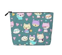 yuangjhop Cute Little Fox Fake Hemp Makeup Bag. Environmentally Friendly And Durable, Simple Design, Easy To Store Your Beauty Essentials.