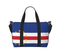 YUANGJHOP Flag of Cape Verde printing Hand Travel Bag Personal item bag women's handbag, travel large shoulder bag with zipper.