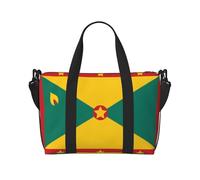 YUANGJHOP Flag of Grenada printing Hand Travel Bag Personal item bag women's handbag, travel large shoulder bag with zipper.