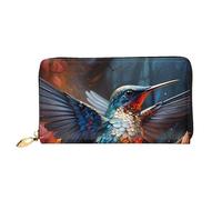 yuangjhop Hummingbird Leather Wallet. Stylish Design With Multiple Card Slots, Cash Compartment And Durable Leather. Women'S.