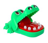 YuanHolumid Green Crocodile Teeth Ornament Game, Crocodile Biting Finger Dentist Games Funny Ornament, Mini Novelty Ornament Novelty and Gag Ornament Family Party Game