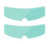 YUANHONGJIAN 2 Pieces Universal Helmet Anti-Fog PatchMotorcycle Helmet Anti-Fog Helmet Patch Full-Frame Motorcycle Helmet Anti Fog Film Ultra Clear Mist Visor Goggles Stickers