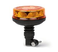 Yuanjoy LED Beacon Light Orange Warning Light 6 Flash Patterns and 3 Rotating Patterns 1 Cruise With Buttons 12V-24V DC IP67 For Car UTV Tractor Forklift Golf Cart