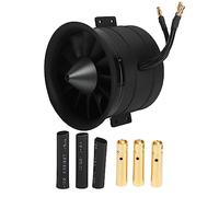 YUANKEECE EDF 80mm 12 Blades Ducted Fan with 3538 2000KV RC Brushless Motor for UAV Aircraft Multicopters RC Plane Helicopter (CCW)