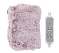 YUANKEECE Electric Heating Pad, for Brand, Three Temperature Settings, Auto Shut-Off Safety, USB Portable, Imitation Rabbit Fur, Multipurpose Power Bank Bag