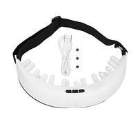 YUANKEECE Lightweight Eye Massager with Vibration for Eyestrain Relief, 9 Modes, 22 Contacts, Magnetic, 5/10/15 Minute Timer, USB Charging, 100 Minute Battery Life