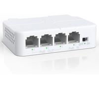 YuanLey 4 Port PoE Extender with 3 PoE Out, IEEE 802.3af/at Mini 4 Channel Repe