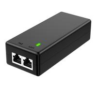 YuanLey Gigabit PoE Injector Adapter 30W, Converts Non-PoE to PoE Gigabit, Power Over Ethernet Injector 48V IEEE 802.3af/at, 10/100/1000Mbps PoE+ Injector Adapter Plug & Play, Distances Up to 325 Feet