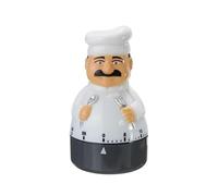 Yuannee Count Down Timer,Funny Countdown Clock 60 Minute Mechanical Kitchen Professional Manual Timer Egg Shape Rotating Dial Loud Alarm for Cooking Baking Boiling Eggs