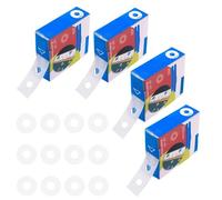 Yuannee Loose-Leaf Paper Hole,1000 PCS Adhesive Hole Punch Protector Reinforcement Ring Labels Stickers Hole Punch Reinforcers Stickers for Office School Home Supplies (Transparent)