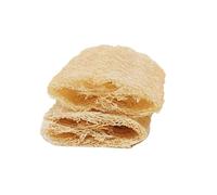 Yuannee Natural Loofah Sponge,2 PCS Vegan Deep Clean Sponge Body Scrubber for Skin Care Exfoliation Exfoliating Body Scrubber Loofah Sponge for Shower Scrubbing and Kitchen Cleaning