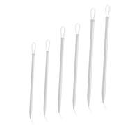 Yuannee Nylon Wool Needles Set,6 PCS Crochet Needles Rope Threader Drawstring Threader Rope Needle Hand Sewing Tools for Fabric Crafts for Darning Weaving Upholster (1.6MM 1.9MM 2.6MM)