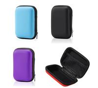 Yuannee Playing Card Storage Kit,4 PCS Expandable Flip Case for Uno Cards Board Games Durable Travel Card Holder with Adjustable Shoulder Strap Portable Multi-Function Organiser Box