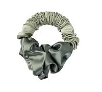 Yuannee Satin Green Scrunchie,Heatless Hair Curler for Overnight Sleeping Soft Silk Snag Free Hairband No Heat Curls Silk Hair Scrunchies Pastel Pack for Long Thin Hair Girls